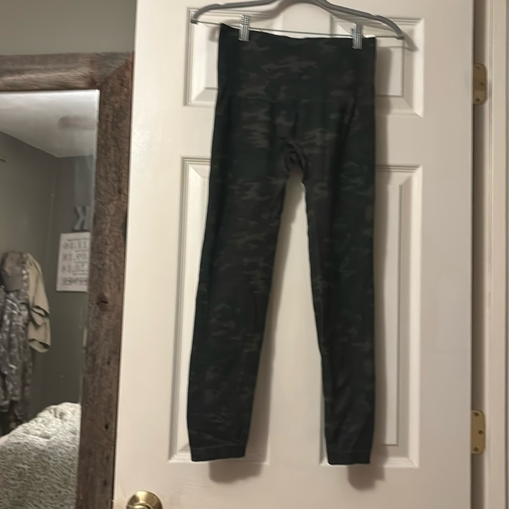 Spanx camo leggings